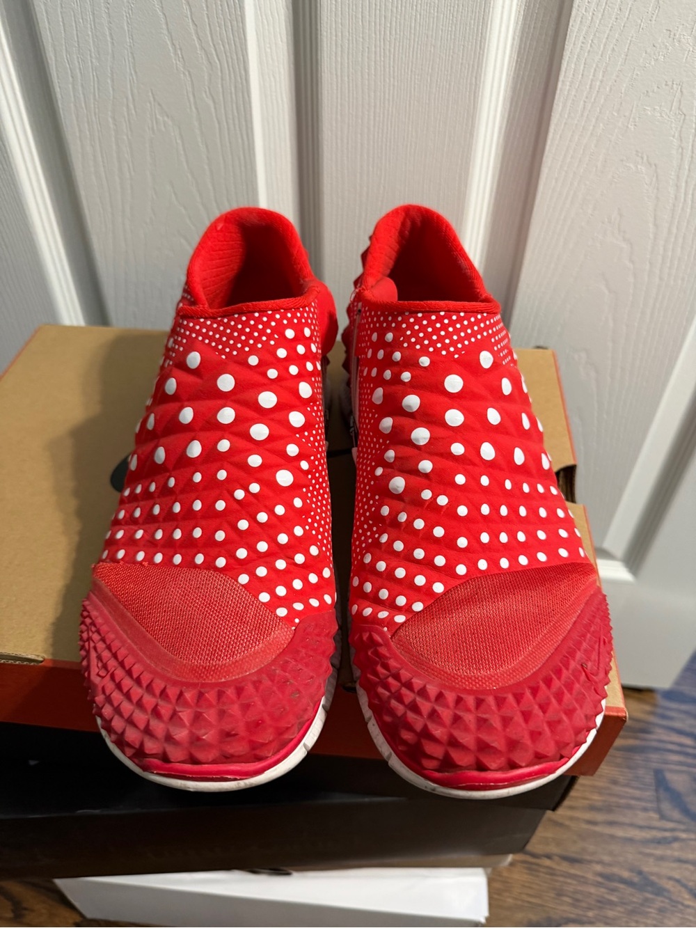 Nike Free Orbit 2 Red/White Size 12 - Picture 2 of 5